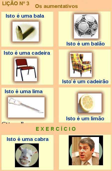 Li&ccedil;&atilde;o de portugu&ecirc;s